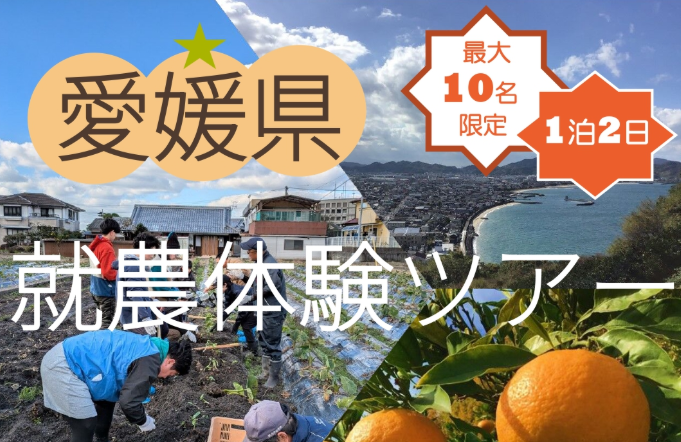 JAグループ愛媛1泊2日就農体験ツアー【12/6(土),7(日)松山】