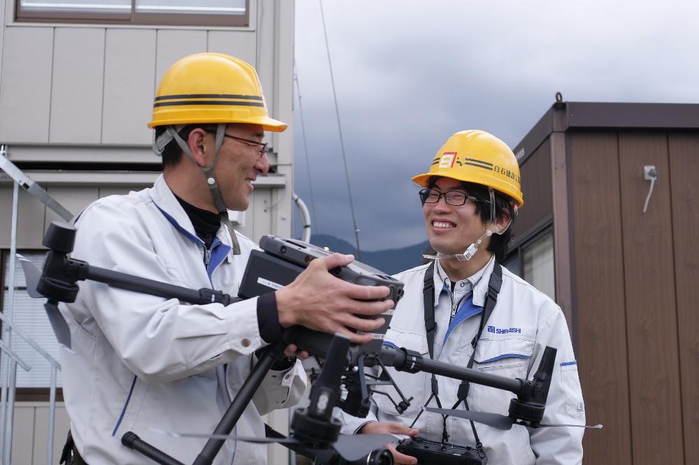 白石建設工業株式会社 土木 建築 施工管理 幹部候補 経験の浅い方からベテランまで歓迎 あのこの愛媛 新居浜市