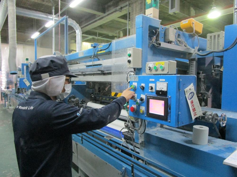 紙加工員：機械オペレーター（製造技術職）下柏工場