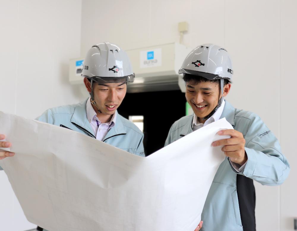 四国中央市勤務　施工管理技術職（土木・建築）　工事現場をマネジメントするやりがいのある仕事ですのイメージ画像