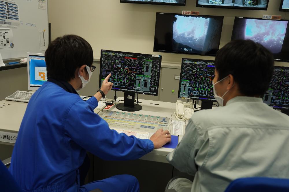 公共インフラ施設（クリーンセンター）の設備保守管理のイメージ画像