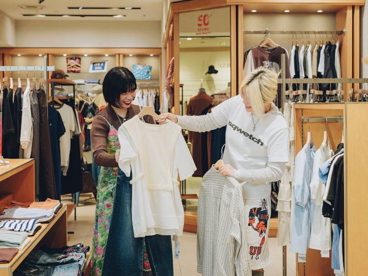 BEAMS 松山 アパレル販売スタッフ(アルバイト・パート)※日数・曜日等ご都合に合わせて勤務可能のイメージ画像