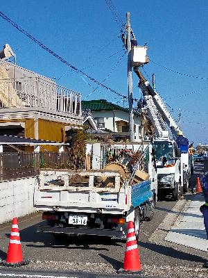 配電線電気工事作業員・一般電気工事員のイメージ画像