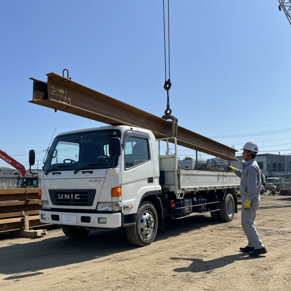 クレーン・フォークリフト作業（西条工場）