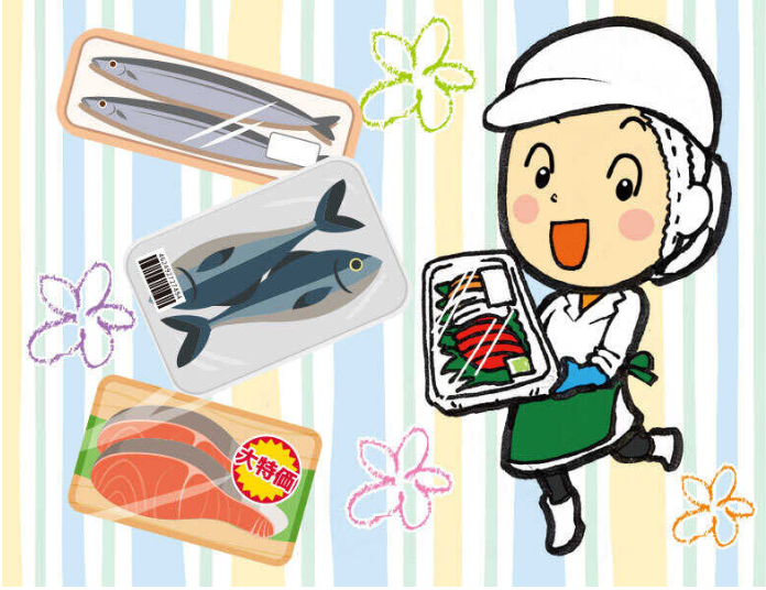スーパー内の裏方作業（鮮魚コーナー）｜東予地区*111のイメージ画像
