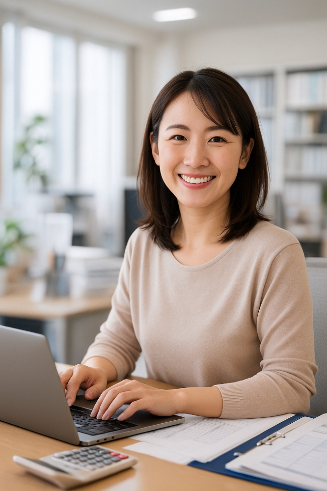 大手化粧品メーカーでの経理事務サポートのお仕事のイメージ画像